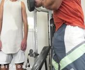 Biphoria - Working Out Bi-Ceps To Delicious Bi-Sex from gyms sex