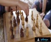 GIRLSWAY Naturally Stacked Lana Rhoades And August Ames Ride Each Other's Face During Chess Game from saynab laba dhagax pictu