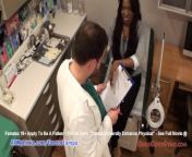 Ebony Misty Rockwell new Student Gyno Exam by Doctor Tampa Caught on Camera only @ GirlsGoneGynoCom from gyneco