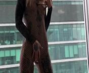 Tattooed girl in a mesh jumpsuit shows her holes😏 from silksmita sex vedioojpuri mono lisha xxx video99 sex com