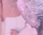 Sri Lankan Ebony Hot Wife Fringring while having Shower | නිශී අක්ක නාන ගමන් දාපු සෙල්ලම from indian old couple sex video