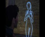Sex with a ghost girl. Penis funny enters the transparent body | Anime porno from dennis trillo penis nudew games www con