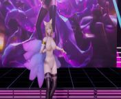 [MMD] Bestie - Love Options Ahri Uncensored 3D Nude Dance from dreamcatcher kpop fake nude
