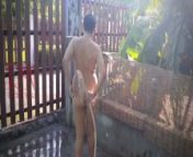 Nudist Nude maid Nude housewife Shower country Bikini outdoor public garden ass pussy from ls land 090 nude jpg