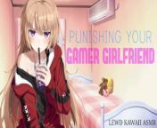 Spanking Your Gamer Girlfriend For Raging (English ASMR) (Sound Porn) from rabia sidhu cleav