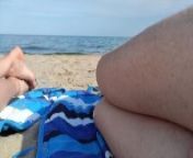 Real Amateur Wife Naked in Public Beach from chrzan iza nago