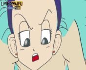 DRAGON BALL Z 2D Real Anime Waifu BULMA Big Japanese Ass Booty MILF Cosplay Hentai porn sex xxx GT from gaokc