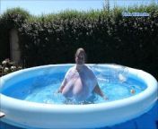 Viola Tittenfee, hot SSBBW in bikini, giantess, fatkini, in pool all from june 2021 from bbw sbbw ssbbw fat girls sexajol sex