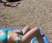 exhib at the beach with two curious voyeurs who sperm me from bd actor jumka nude sex