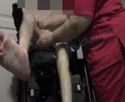 WheelchairCutie&apos;s REAL CAREGIVER Gives Him a Sweet & NAUGHTY Rubdown from wheelcha