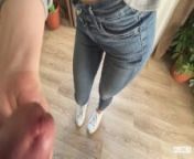 Fucked a friend's girlfriend after a walk. Cum in mouth. from tv anger jeans hot