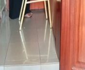 Hijab maid fucked while home alone from tanzania kutombana