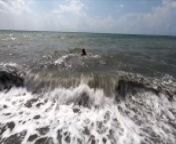 Russian Nude Girl on The Nude Beach on Black Sea from northeast naga whatsapp girl