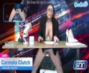 News Anchor Carmela Clutch Orgasms live on air from anchor reshmi xnx