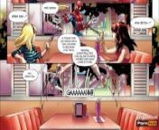 Spider-man - Our Valentine - Marvel superhero Threesome from avengars