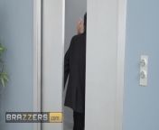 Brazzers - Carla Boom Gets Stucked In The Elevator With Two Men Which Turns To A Wild 3some from rmm