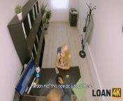 LOAN4K. Easy woman is nailed instead of filling out boring paperwork from châu âu loạn luân