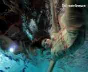 Russian girl Edwiga swims nude in the pool in Russia from russia epos shoken takahashi nude image