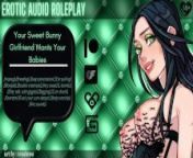 [Audio Roleplay] Your Sweet Bunny Girlfriend Wants Your Babies [Breed Me] [Cumslut] from beg babi sxx 3gp videosdo besi wnload