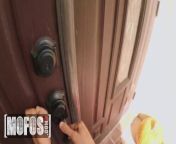 Mofos - A Cute And Hot Asian Chick Was Caught Running Naked By A Locksmith Inside Her House from dustu navel