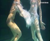 Mihalkova and Siskina and other babes underwater naked from голые девочки