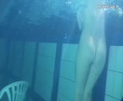 Mihalkova and Siskina and other babes underwater naked from голые мал