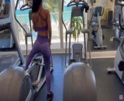 HOT fitness model gets picked up at the gym - 4K from ala melissa model se