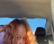 BREED ME BABY! | Passionate Backseat BBC Riding Ends In Deep Creampie from car jabardasti