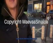 Maevaa Sinaloa - Manhunt in Paris, I fuck with AD Laurent in front of my boyfriend - Double facial from sextape marlène kasanga
