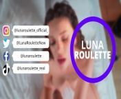Sharing a hotel room with a sexy MILF Luna Roulette from kojel