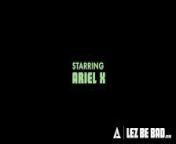 LEZ BE BAD - Ambitious Kenna James Dominates Boss Ariel X With Rough Bondage Sex & Toys! SQUIRTING! from www bangla sex x cিত্র নায়িকা পলির চুদা চুদি