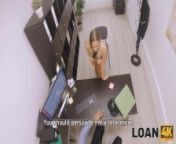 LOAN4K. Nice boobs and tight pussy help stupid chick to get a mortgage loan from 交易所完美k线【联系tghsyg789】 shl